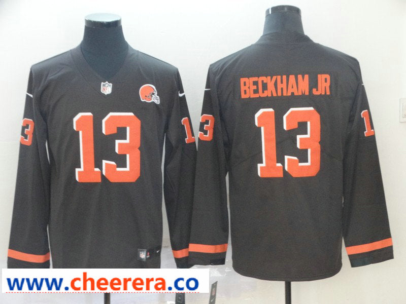 Nike Odell Beckham Jr Cleveland Browns brown jersey