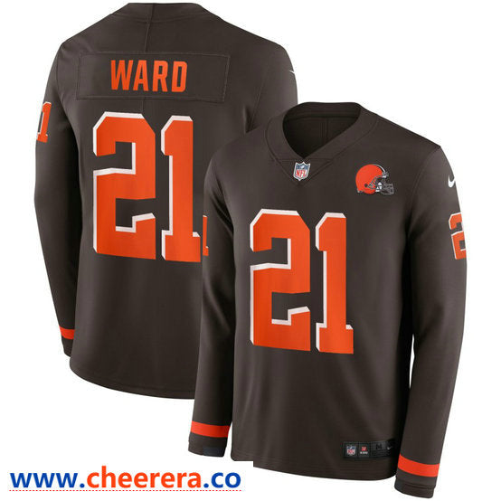 Nike Denzel Ward Cleveland Browns brown jersey