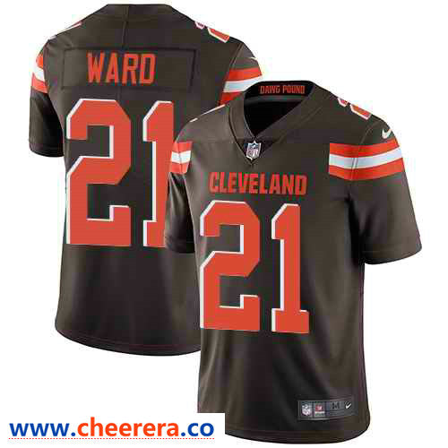 Nike Denzel Ward Cleveland Browns brown Vapor jersey