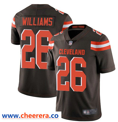 Nike Greedy Williams Cleveland Browns brown Vapor jersey