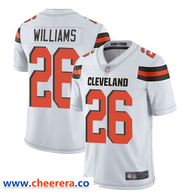 Nike Greedy Williams Cleveland Browns white Vapor jersey
