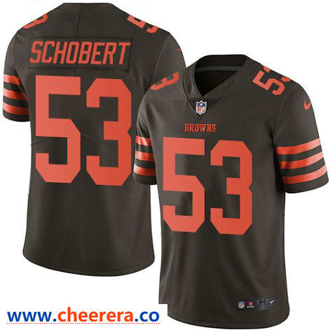 Nike Joe Schobert Cleveland Browns brown Color Rush jersey