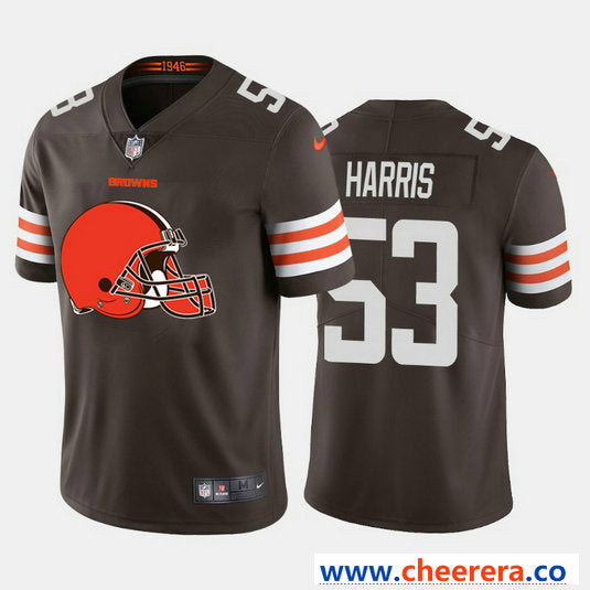 Nike Nick Harris Cleveland Browns brown Vapor jersey