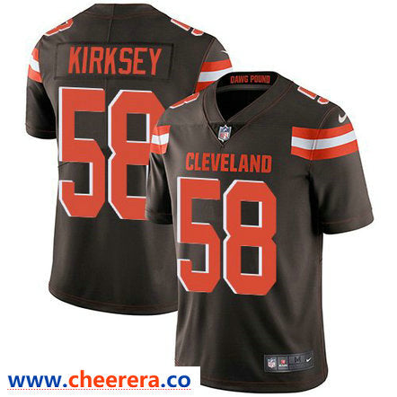 Nike Christian Kirksey Cleveland Browns brown Vapor jersey