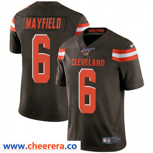 Nike Baker Mayfield Cleveland Browns brown Vapor jersey