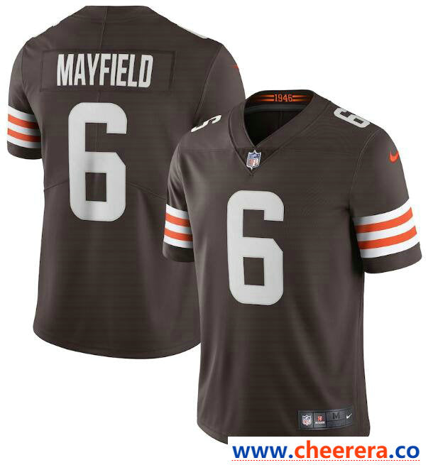 Nike Baker Mayfield Cleveland Browns brown Vapor jersey