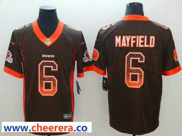 Nike Baker Mayfield Cleveland Browns brown Limited jersey