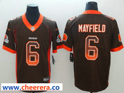 Nike Baker Mayfield Cleveland Browns brown Limited jersey