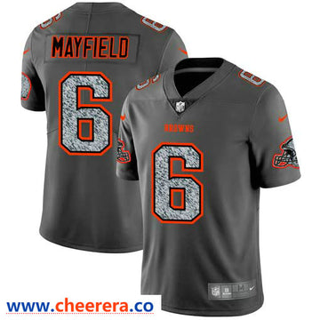 Nike Baker Mayfield Cleveland Browns gray Vapor jersey