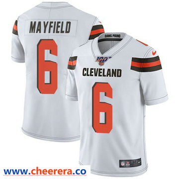 Nike Baker Mayfield Cleveland Browns white Vapor jersey