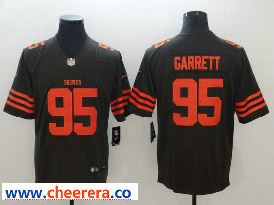 Nike Myles Garrett Cleveland Browns brown Color Rush jersey