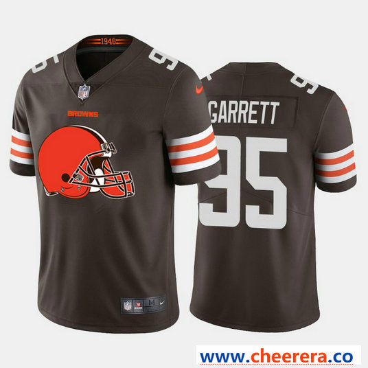 Nike Myles Garrett Cleveland Browns brown Vapor jersey