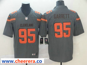 Nike Myles Garrett Cleveland Browns gray Inverted Legend jersey