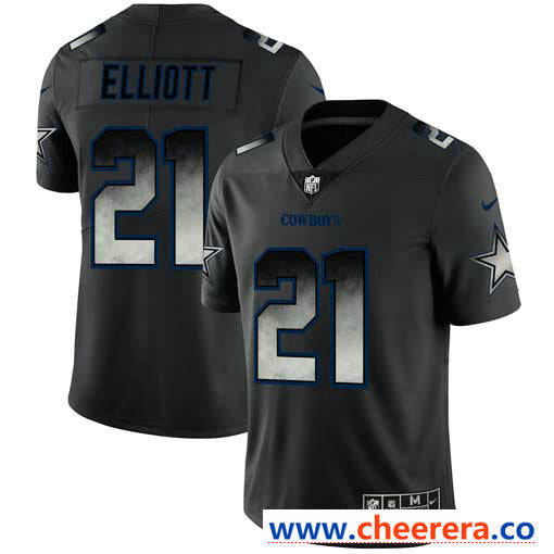 Nike Ezekiel Elliott Dallas Cowboys black Vapor jersey