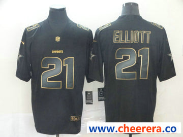 Nike Ezekiel Elliott Dallas Cowboys black Vapor jersey