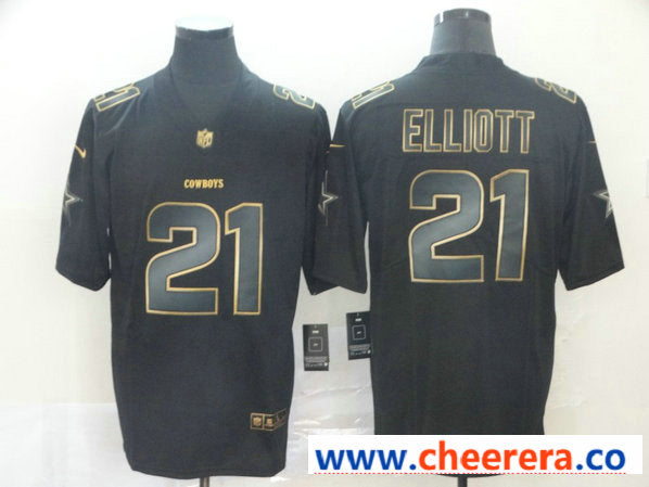 Nike Ezekiel Elliott Dallas Cowboys black Vapor jersey