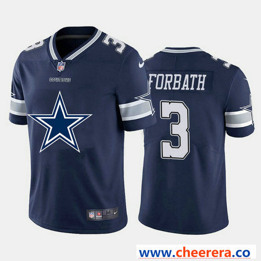 Nike Kai Forbath Dallas Cowboys navy Vapor jersey