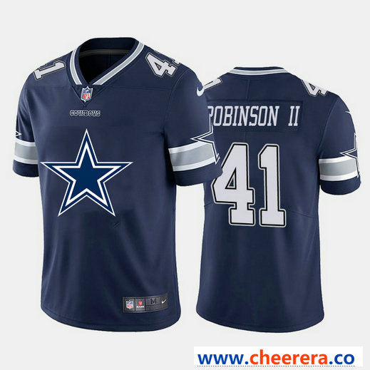 Nike Reggie Robinson II Dallas Cowboys navy Vapor jersey