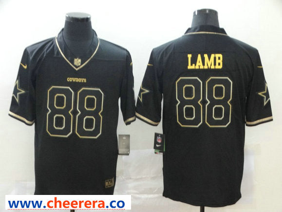 Nike Ceedee Lamb Dallas Cowboys black Vapor jersey