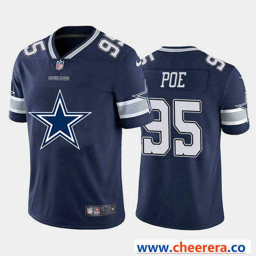 Nike Dontari Poe Dallas Cowboys navy Vapor jersey