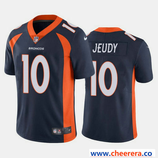Nike Jerry Jeudy Denver Broncos navy Vapor jersey