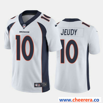 Nike Jerry Jeudy Denver Broncos white Vapor jersey