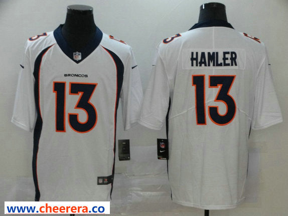 Nike KJ Hamler Denver Broncos white Vapor jersey