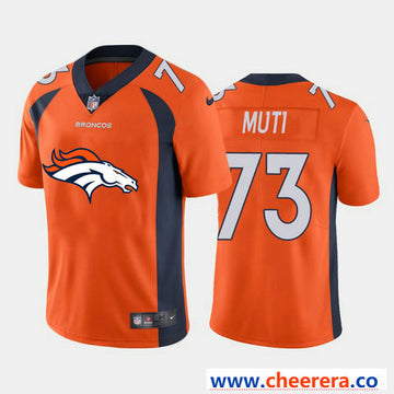 Nike Netane Muti Denver Broncos orange Vapor jersey