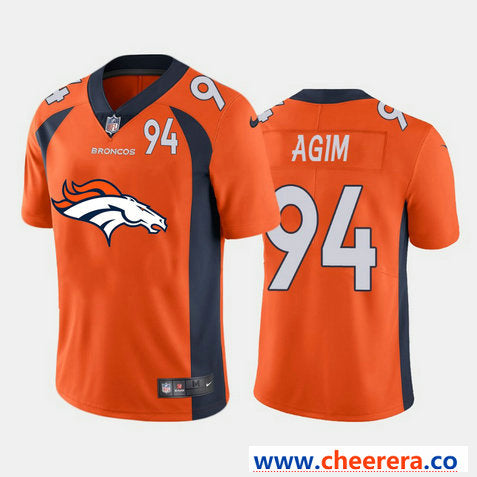 Nike McTelvin Agim Denver Broncos orange Vapor jersey