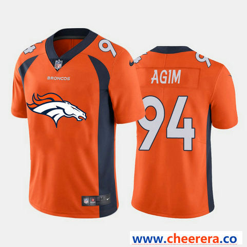Nike McTelvin Agim Denver Broncos orange Vapor jersey