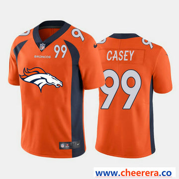 Nike Jurrell Casey Denver Broncos orange Vapor jersey