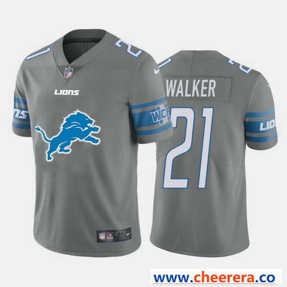 Nike Tracy Walker Detroit Lions gray Vapor jersey