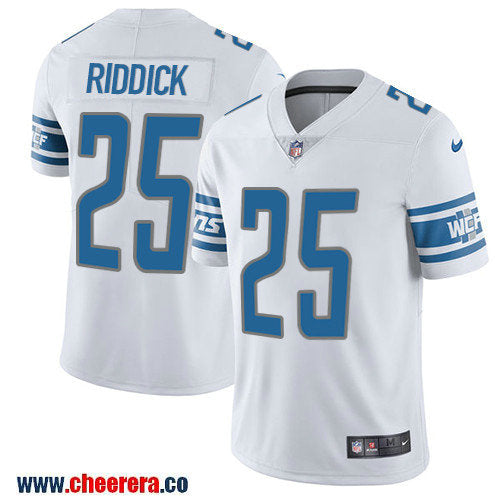 Nike Theo Riddick Detroit Lions white Vapor jersey