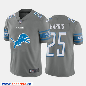 Nike Will Harris Detroit Lions gray Vapor jersey