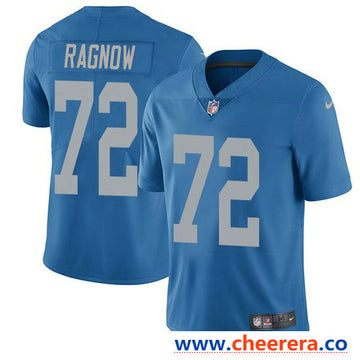 Nike Frank Ragnow Detroit Lions blue Vapor jersey