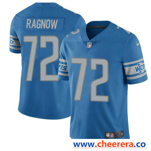 Nike Frank Ragnow Detroit Lions blue Vapor jersey