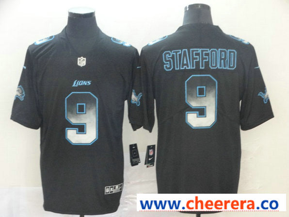Nike Matthew Stafford Detroit Lions black Vapor jersey