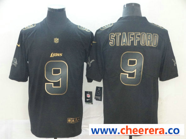 Nike Matthew Stafford Detroit Lions black Vapor jersey
