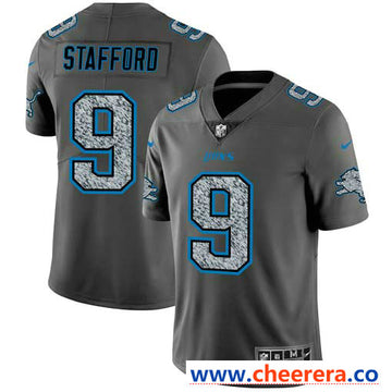 Nike Matthew Stafford Detroit Lions gray Vapor jersey