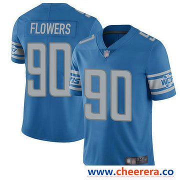 Nike Trey Flowers Detroit Lions blue Vapor jersey