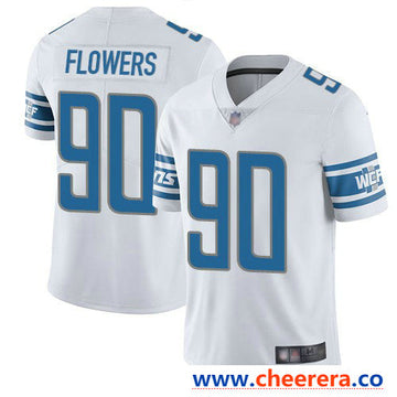 Nike Trey Flowers Detroit Lions white Vapor jersey