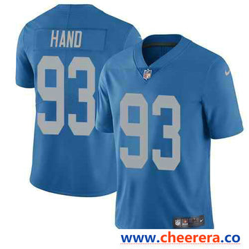 Nike Da'Shawn Hand Detroit Lions blue Vapor jersey