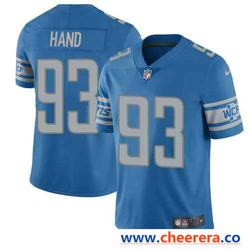 Nike Da'Shawn Hand Detroit Lions blue Vapor jersey