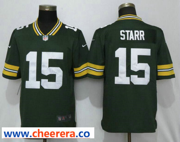 Nike Bart Starr Green Bay Packers green Vapor jersey
