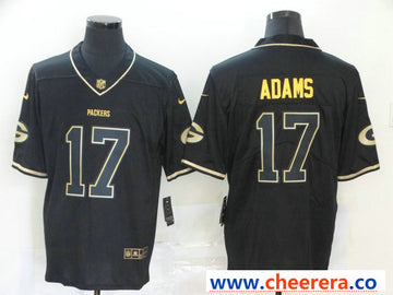 Nike Davante Adams Green Bay Packers black Vapor jersey