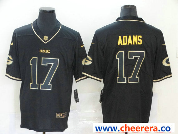 Nike Davante Adams Green Bay Packers black Vapor jersey