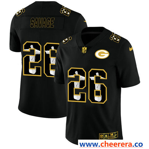 Nike Darnell Savage Jr Green Bay Packers black Limited jersey