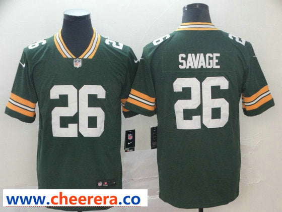 Nike Darnell Savage Jr Green Bay Packers green Vapor jersey