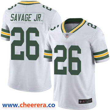 Nike Darnell Savage Jr Green Bay Packers white Vapor jersey