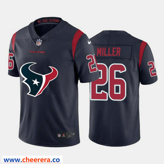Nike Lamar Miller Houston Texans navy Color Rush jersey